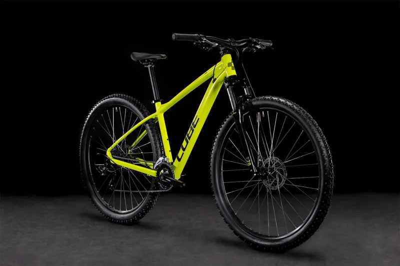 Green cube mountain sales bike