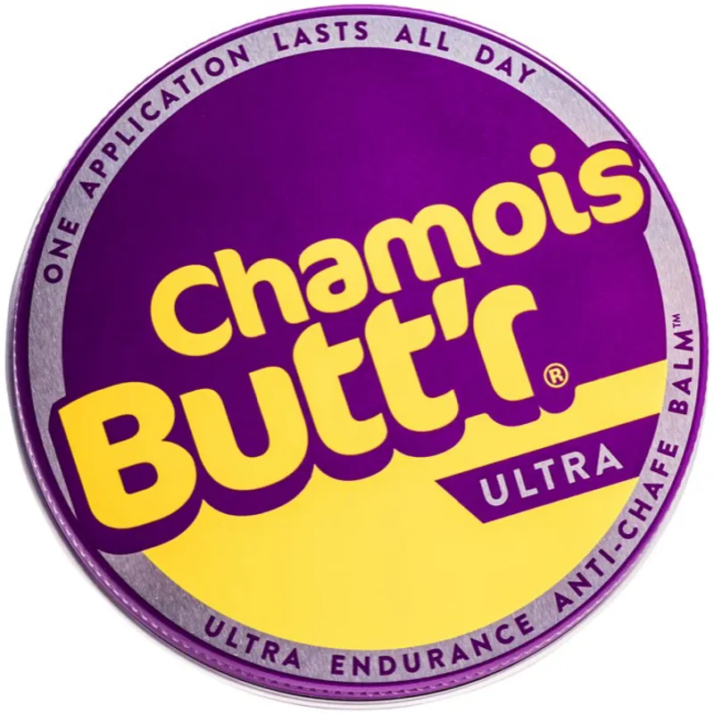 Chamois Butt'r Ultra Anti-Chafe Balm 5oz/142g Tub Purple/Yellow