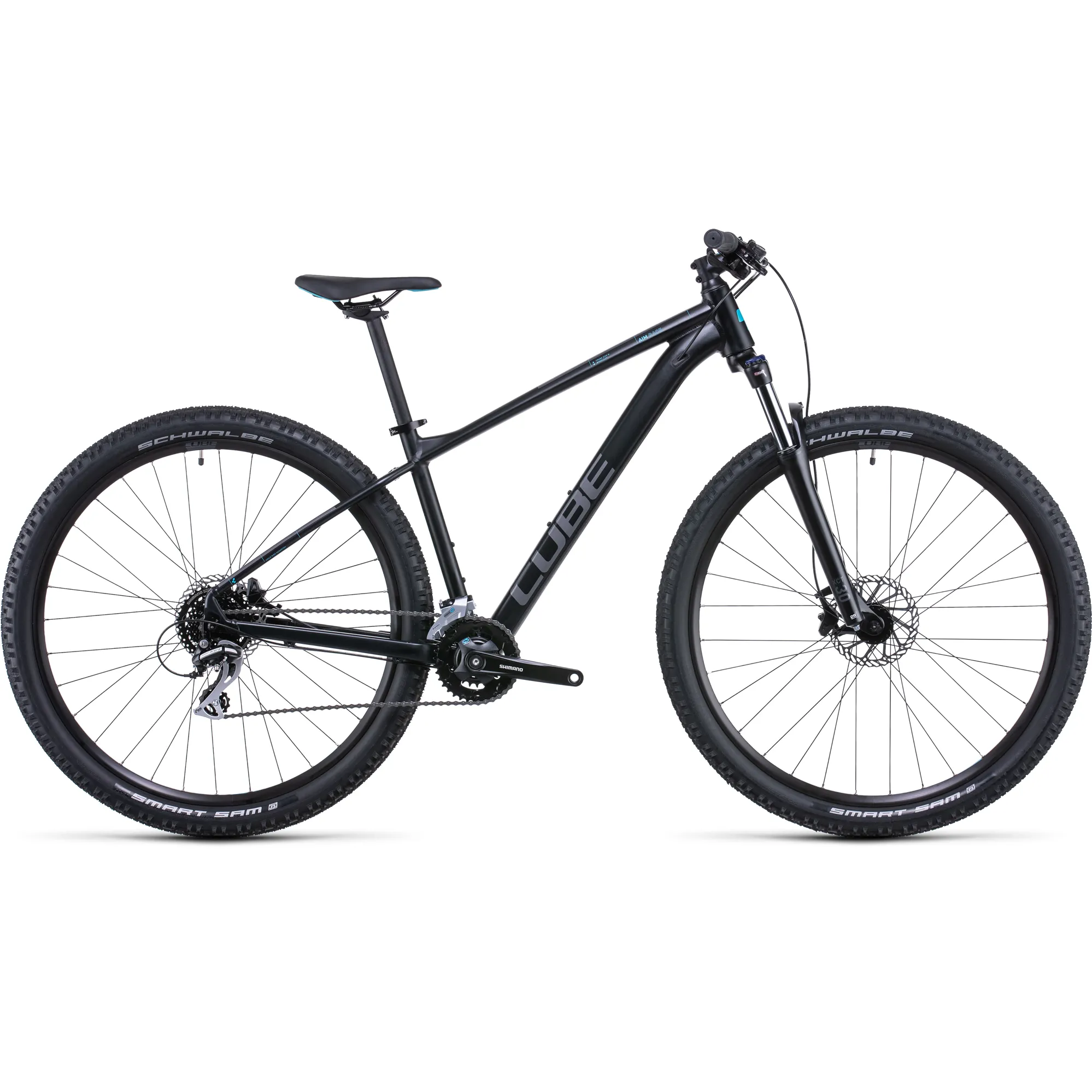 Cube: Aim Race Hardtail Mountain Bike Black