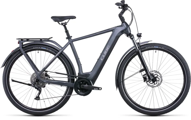 2022 Cube Kathmandu Hybrid One 625 Electric Bike in Grey-5