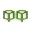 Acid Flat A3-ZP Pedals in Green