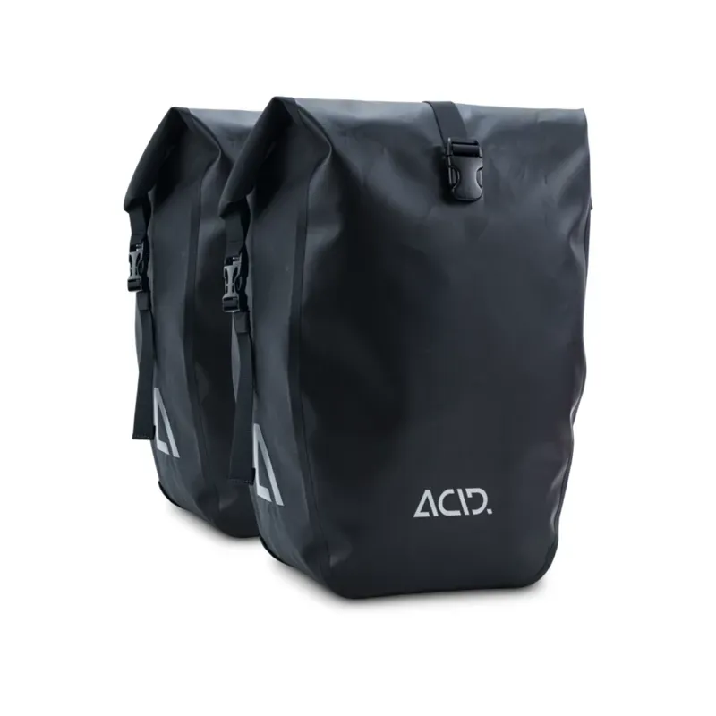 Acid Travlr Pure 20/2 Pannier Bags in Black