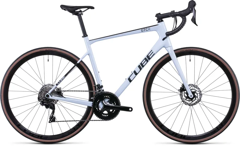 2022 Cube Attain GTC Road Race Bike in White