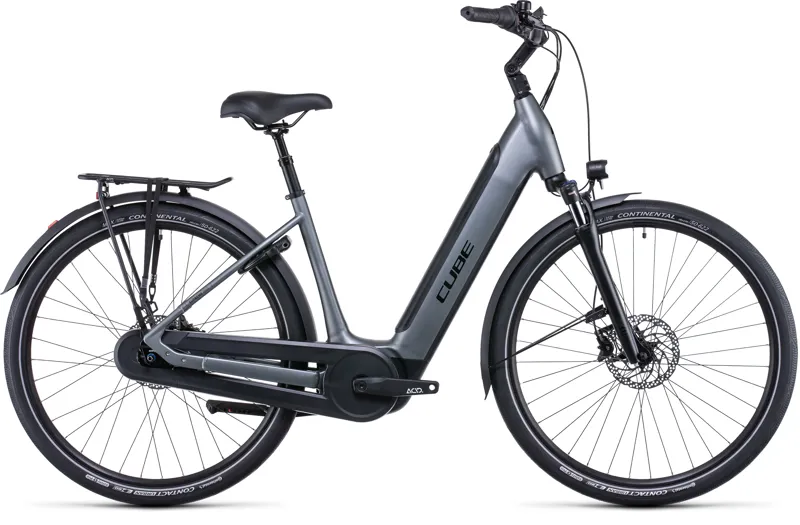 Cube Supreme Hybrid Pro 500 eBike in Grey