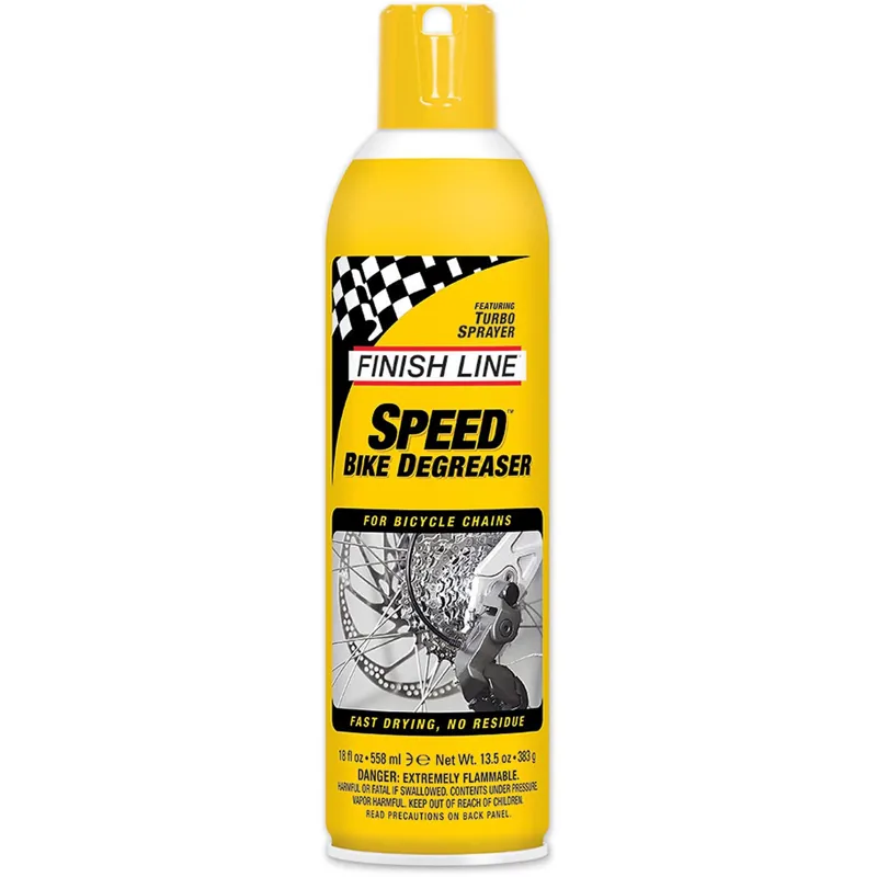 Finish Line SpeedClean 18oz Bike Degreaser in Yellow
