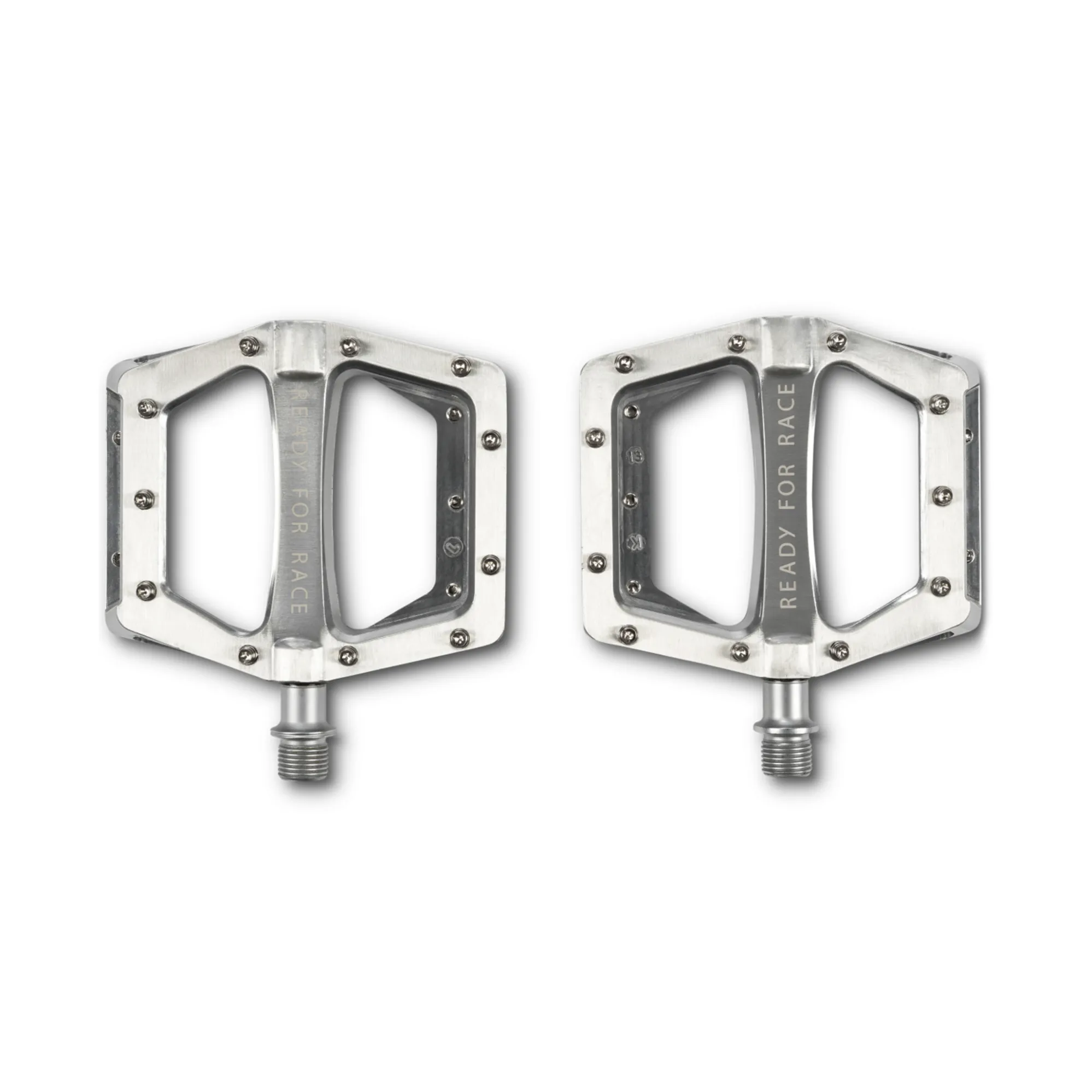 RFR Flat CMPT Pedals in Silver