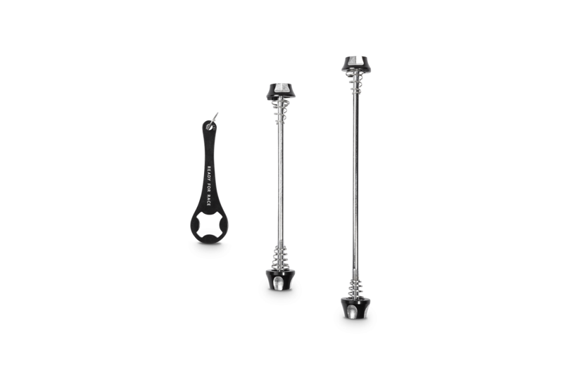 RFR Tension Axle Set w/Theft Protection in Black