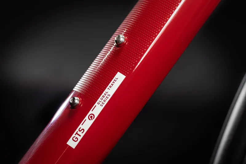 Cube: Touring Hybrid Bike - Red-3