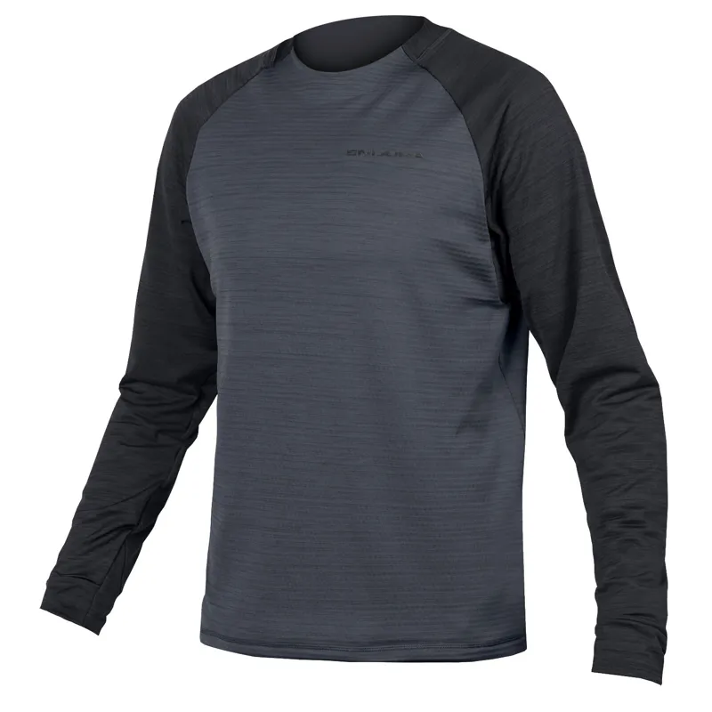 Endura Singletrack Long Sleeve Jersey Black