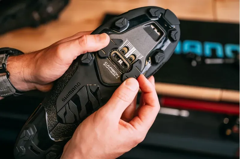 Shimano CL-MT001 SPD Multi-Entry Single-Release Cleat Silver Pair-3