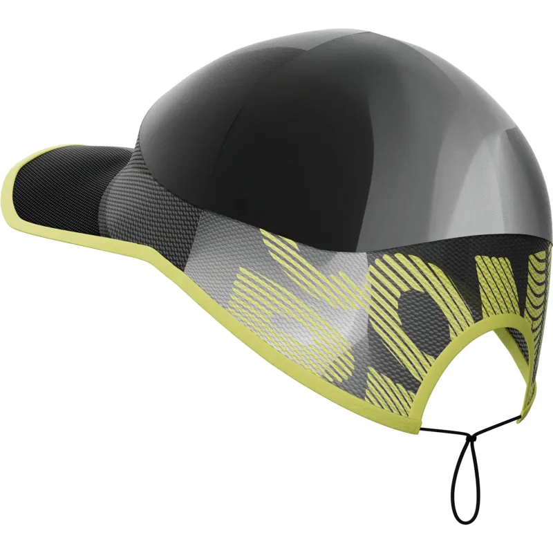 Compressport Pro Racing Cap Uni Size Black/White Print-4