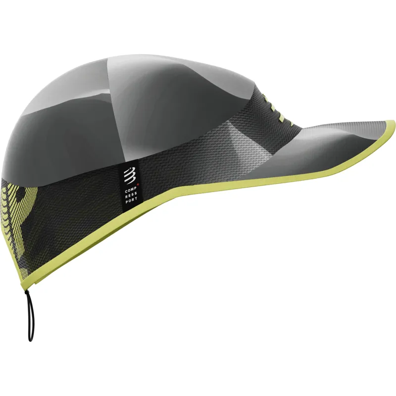 Compressport Pro Racing Cap Uni Size Black/White Print-1