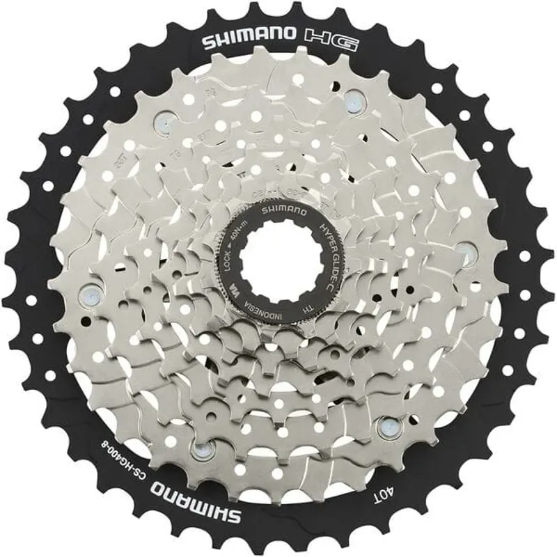Shimano Acera CS-HG400 8-Speed Cassette 11-40T Silver/Black