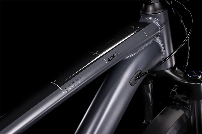 Cube Aim SL Allroad Hybrid Bike in Grey-4