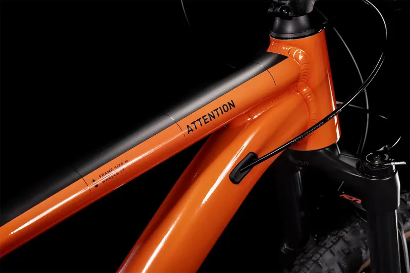 2022 Cube Attention Hardtail Mountain Bike in Orange-4