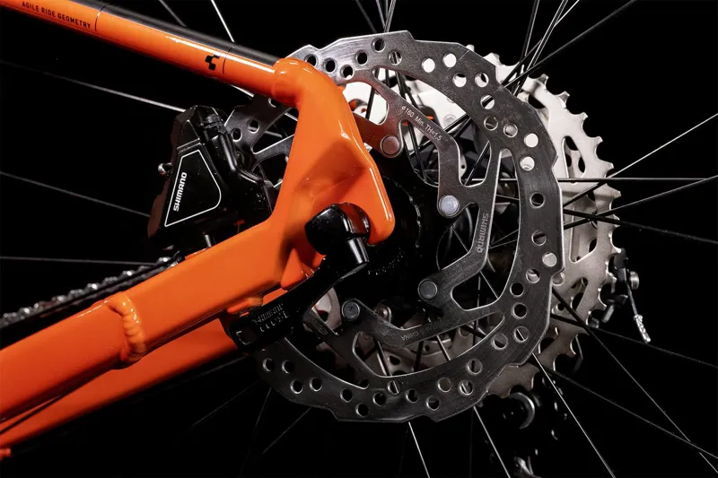 2022 Cube Attention Hardtail Mountain Bike in Orange-2