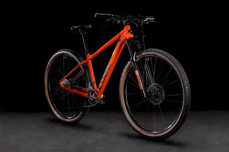 2022 Cube Attention Hardtail Mountain Bike in Orange-5