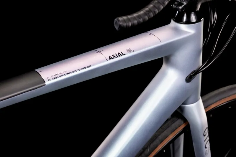 Cube Axial WS GTC SL Womens Road Race Bike in Blue-4