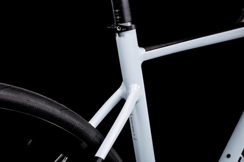 2022 Cube Attain Pro Road Race Bike in Blue-3