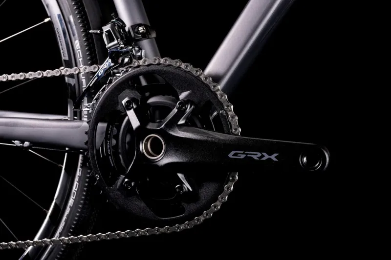 2022 Cube Nuroad Race FE Gravel Bike in Grey-2