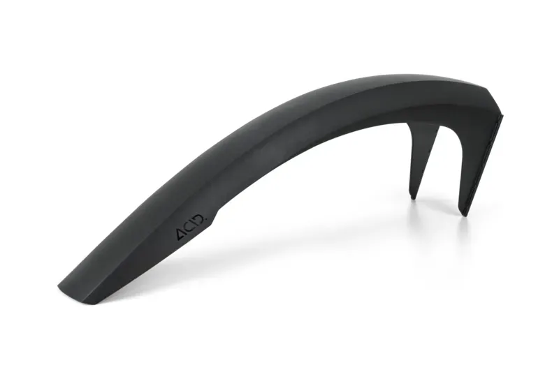 Acid Mud Blocker Rear Short Mudguard in Black
