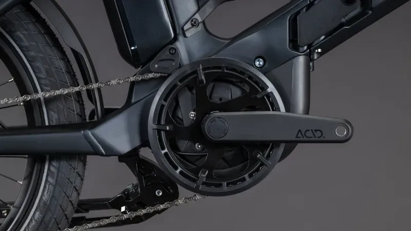 Cube Fold Hybrid 545 E-Bike in Coal/Reflex-2