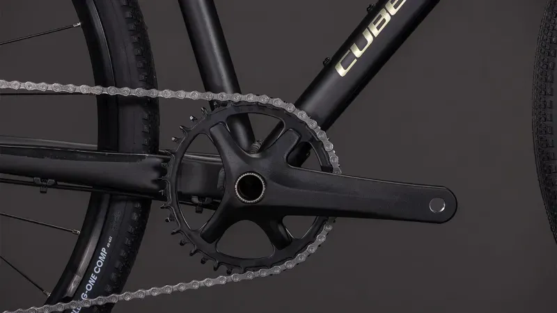 Cube Nulane Pro Gravel Bike in Grey/Chrome-10