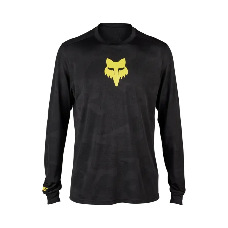 Fox Ranger TruDri Long Sleeve Jersey in Black