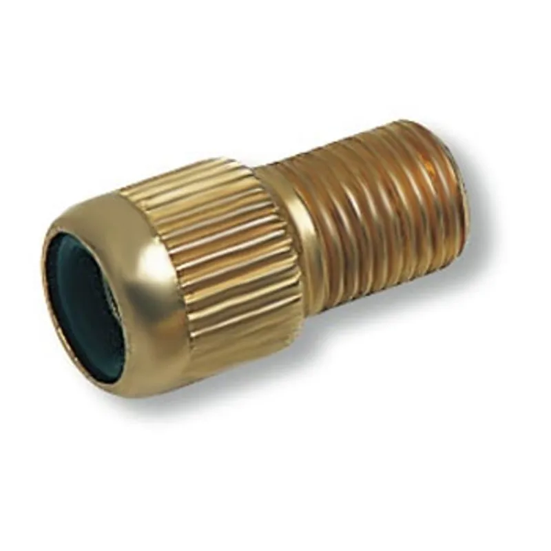 Zefal Presta Valve Schrader Pump Adapters in Gold