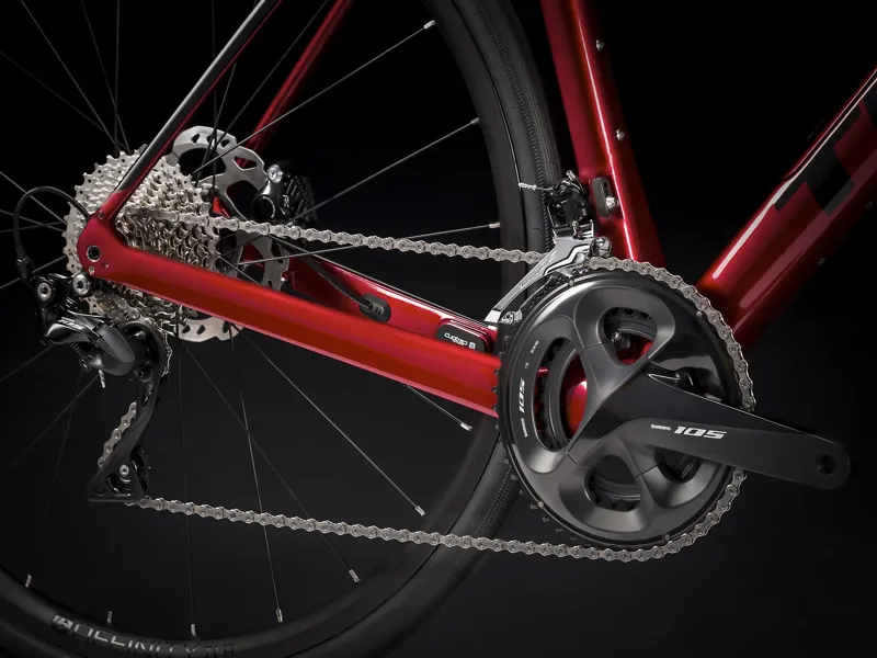 Trek Domane SL 5 Carbon Performance Road Bike in Red-5