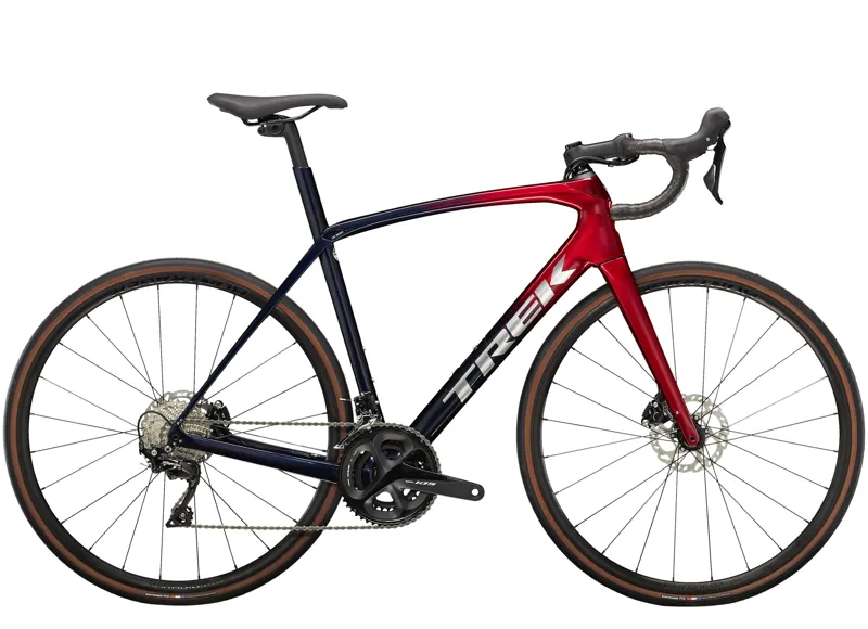 Trek Domane SL 5 Carbon Performance Road Bike in Red