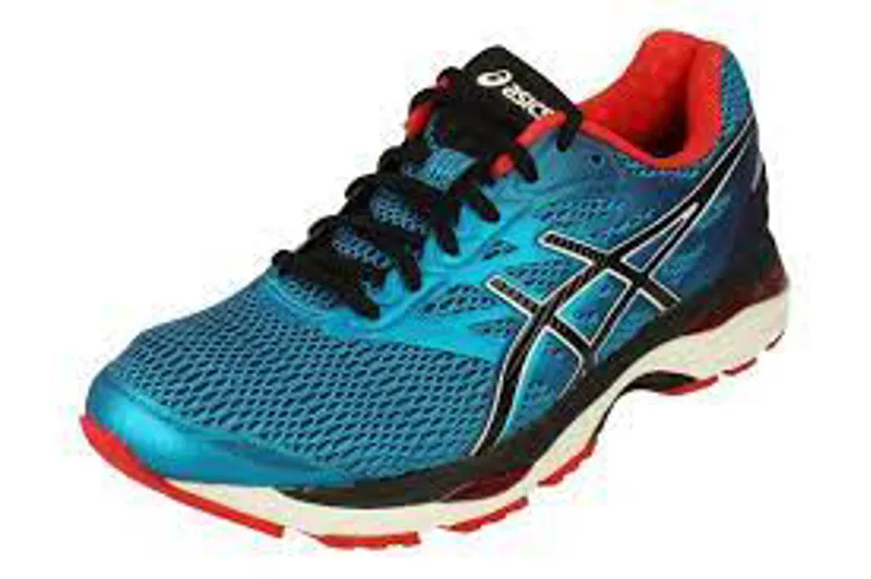Asics Cumulus 18 Blue/Red UK 8