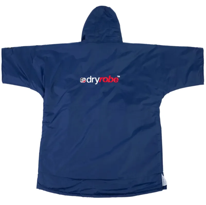 Dryrobe Advance Kids Short Sleeve V3 5-9 Navy Blue/Grey-1