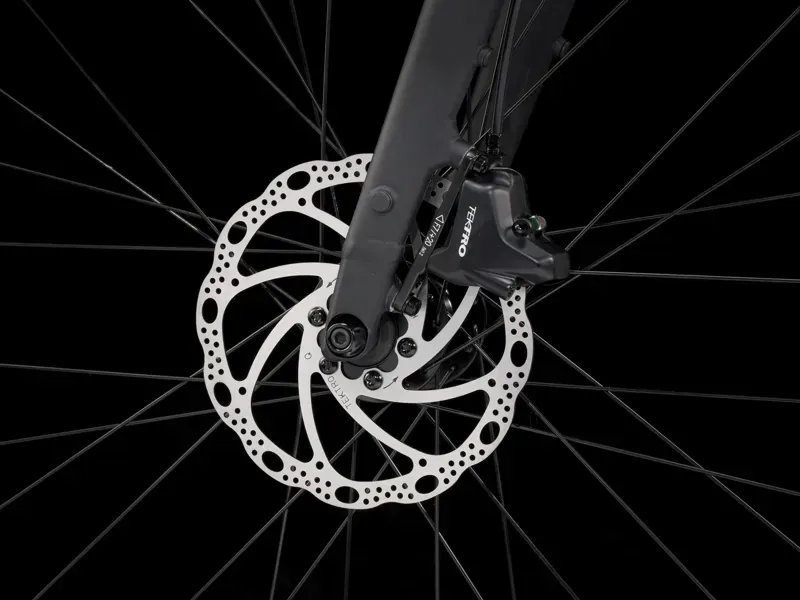 Trek Dual Sport 2 Gen 5 Hybrid Bike in Lithium Grey-5