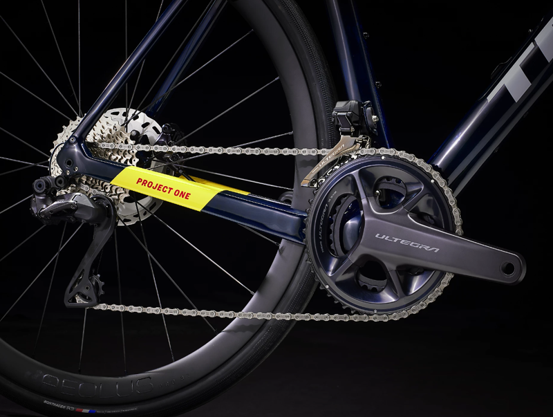 Trek Domane SLR 7 Road Bike in Metallic Red Smoke/Blue Smoke Fade-1