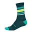 Endura BaaBaa Merino Stripe Socks in Teal