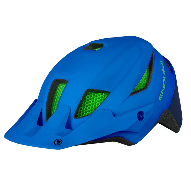 Endura MT500 JR Youth Helmet in Blue