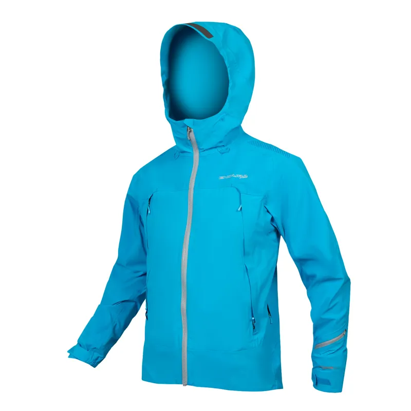 Endura MT500 II Waterproof Jacket in Electric Blue 