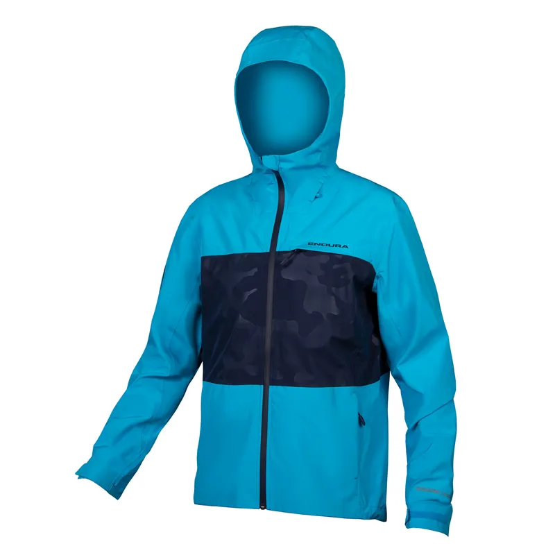 Endura SingleTrack II Jacket in Electric Blue 