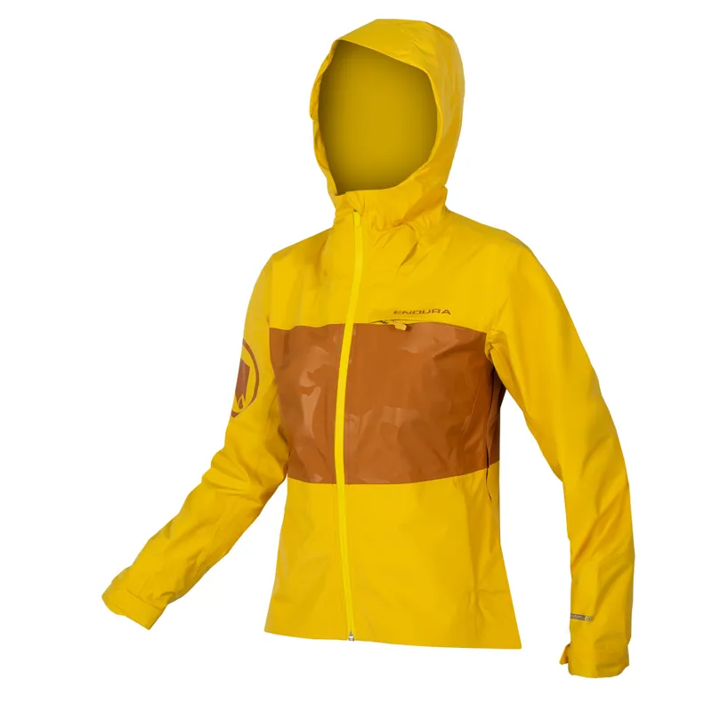 Endura SingleTrack II Women's Jacket in Saffron 