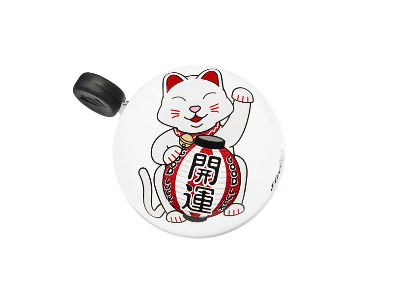 Bell Electra Domed Ringer in Lucky Cat White