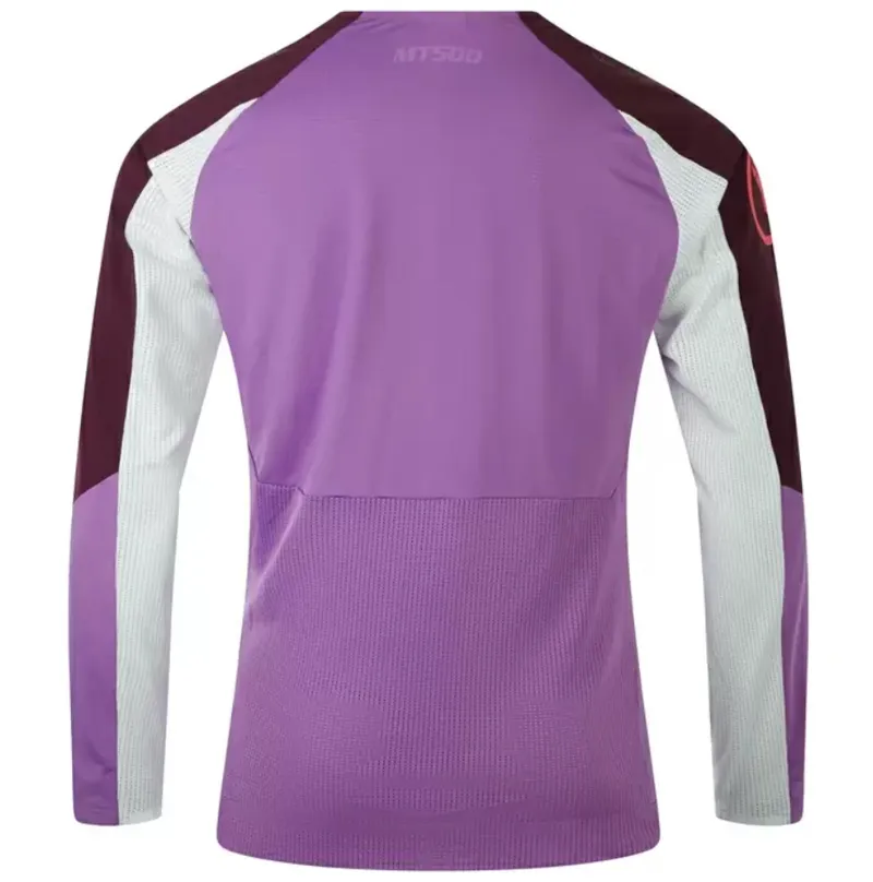 Endura Men's MT500 Burner Lite Long Sleeve Jersey Thistle-1
