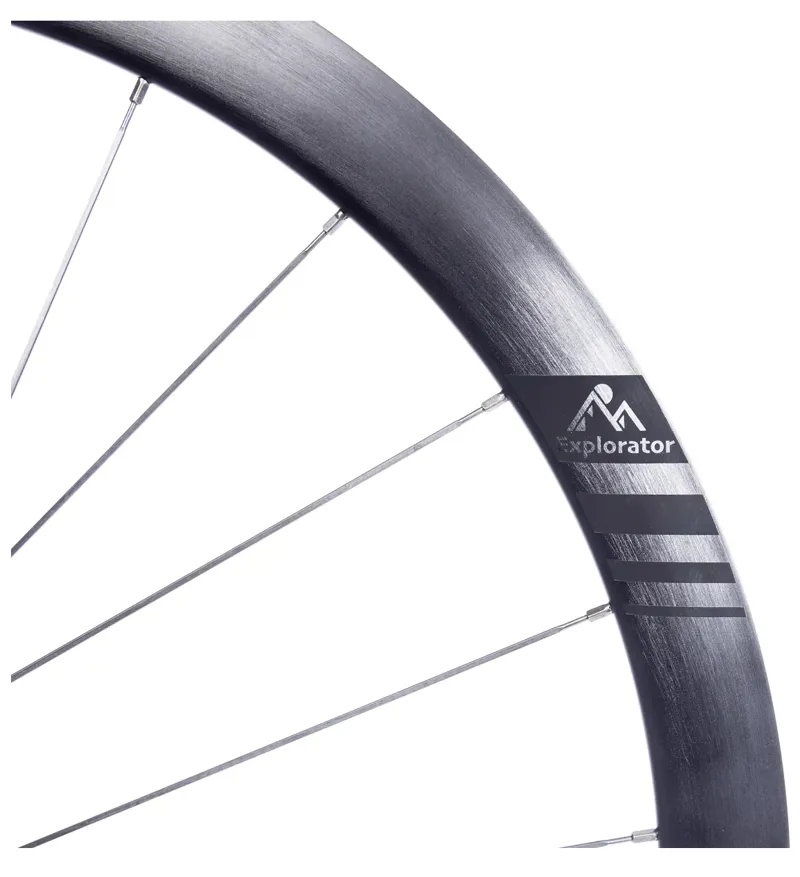 Ere Research Explorator II GCR 40 Alu Disc Wheelset SRAM XDR Black-1