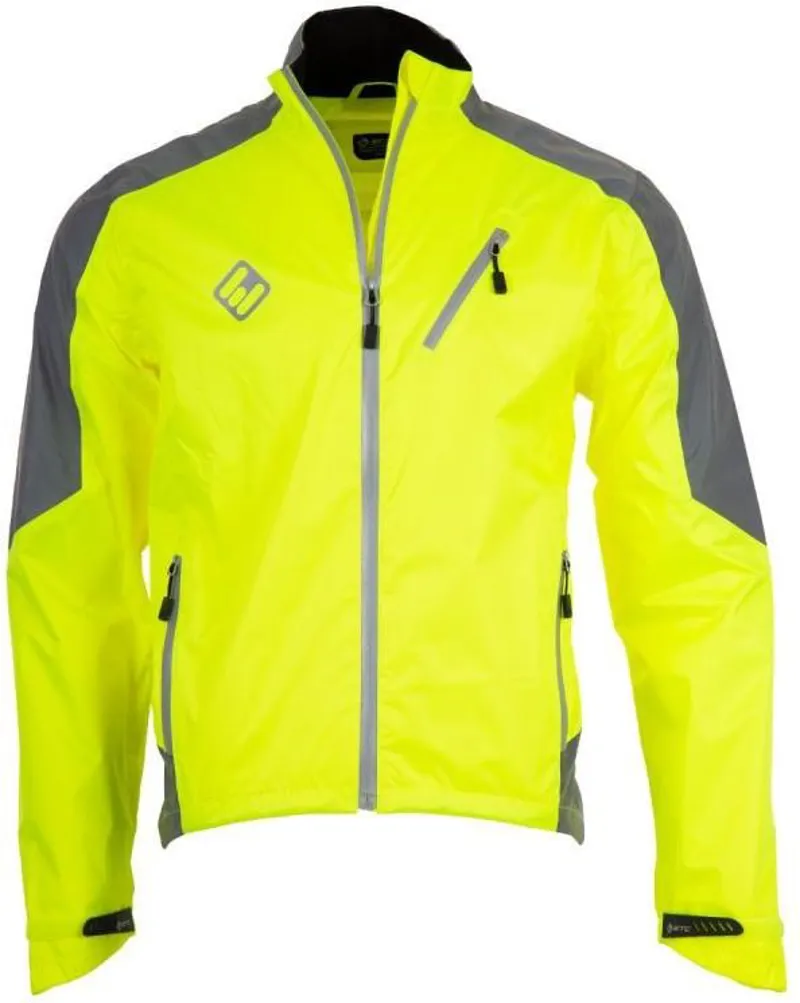 ETC Arid Force 10 Rain Jacket in Silver/Yellow