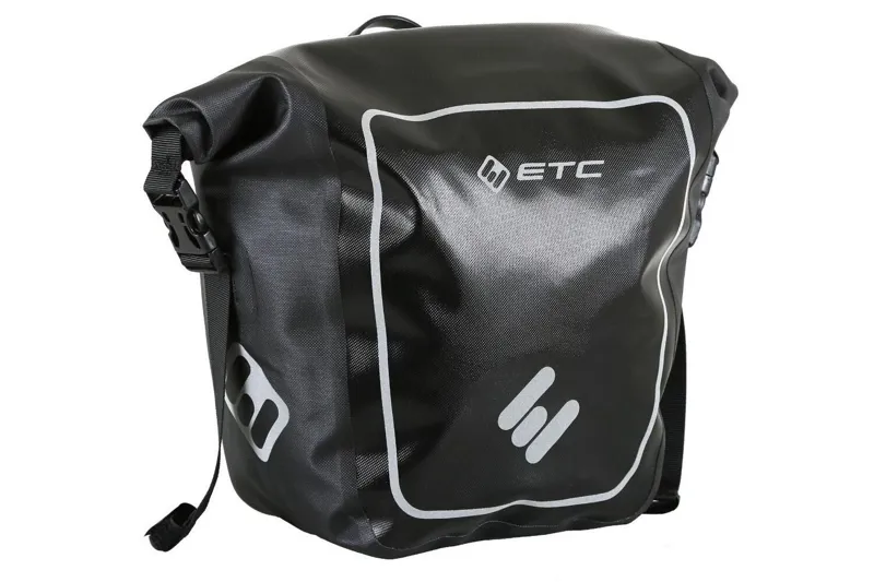 ETC Arid Waterproof Roll Top Pannier in Black