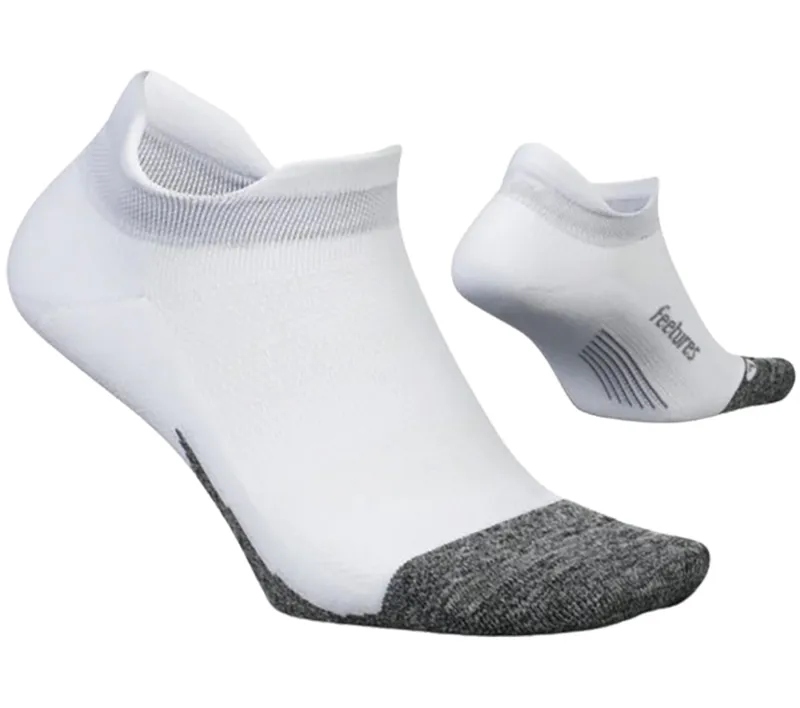 Feetures Elite Light Cushion No Show Tab White-1