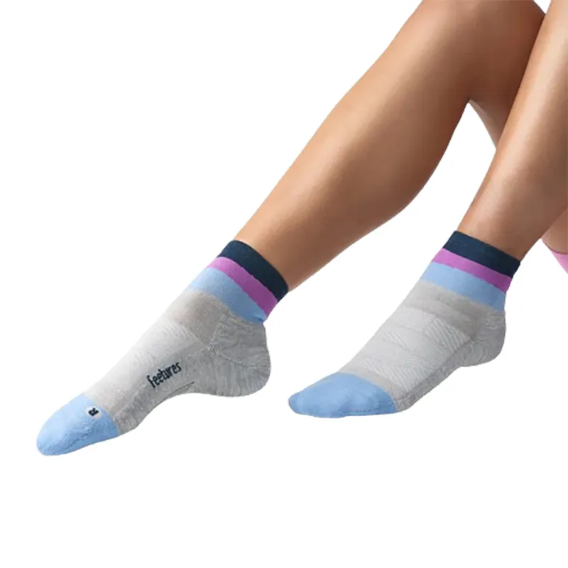 Feetures Elite Light Cushion Quarter Sock Lunar Ascent-2