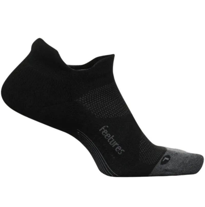 Feetures Elite Max Cushion No Show Tab Black