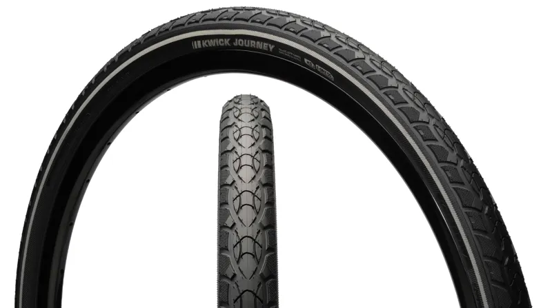 Kenda Kwick Journey KS Plus 27.5x1.75-inch Wired Tyre in Black