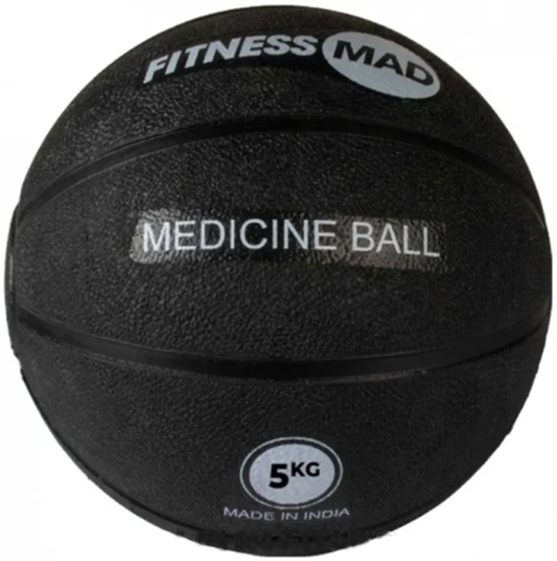 Fitness Mad 5kg Rubber Medicine Ball